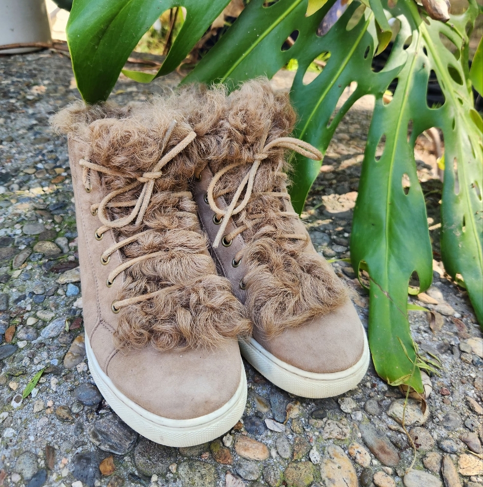 Polo Ralph Lauren Dree III Shearling & Suede High Tops